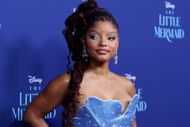 Halle Bailey at the Little Mermaid Australian Premiere (Image via Lisa Maree Williams/Getty Images)
